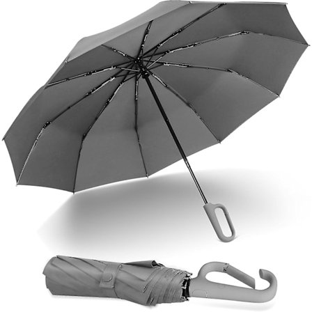 Resparapluie de voyage pour la pluie, coupe-vent, compact, petit parapluie pliant pour le voyage, solide et durable