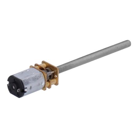 DC 6V lineaarinen vaihdemoottori Sähköinen lyijyruuvivaihdelaatikko M4x55mm 180rpm kodinkoneille