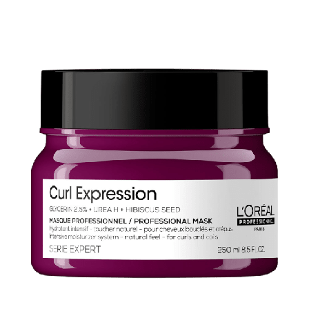 L’Oréal Professionnel Curl Expression Mask Inpackning & behandling Unisex 250 ML
