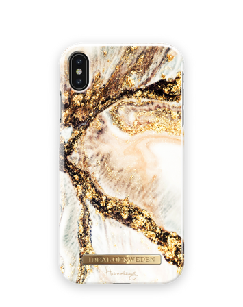 Fashion Case Hannalicious iPhone XS Max Golden Swirl