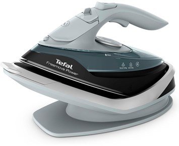 Tefal-Freemove Power Steam Iron Cordless Grey - B-vare-Trådløst strykejern med rask oppvarming-Cleaning & Garment Care-Hjem og Fritid