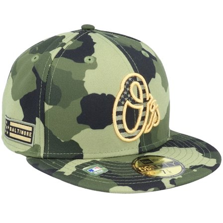 New Era - Camo fitted Gorra - Baltimore Orioles Armed Forces Day 59FIFTY Camo Fitted @ Hatstore