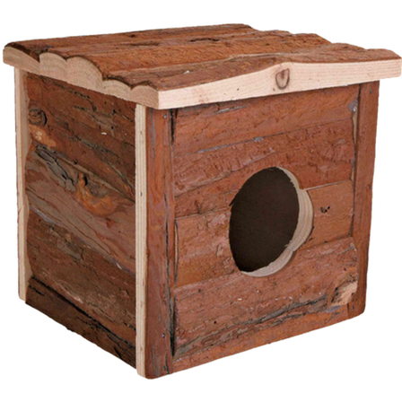 Trixie - Natural Living Jerrik-hus brun 15 x 15 x 14 cm - Smådyr - Hus & Burinteriør - Kaninhus og smådyrhus - ZOO.no
