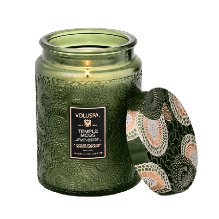 Voluspa Large Jar Temple Moss Doftljus & rumsdofter Unisex 510g