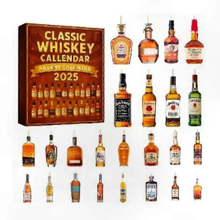 Julekalender med festlig utvalg – Premium sprit for juleglede