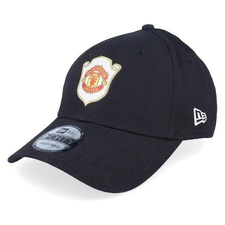 New Era - Football Svart adjustable Caps - Hatstore Exclusive x Manchester United The Treble 1999 9FORTY Black Adjustable @ Hatstore