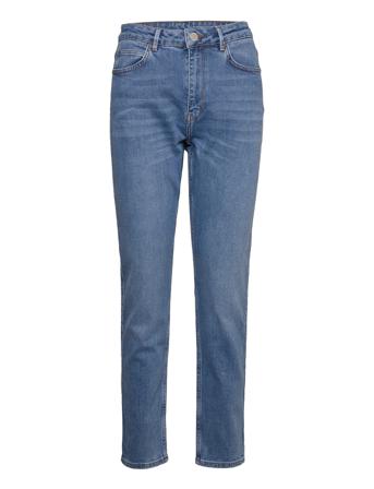 2Nd Raylee Tt - Stretch Denim Rette Jeans Blå 2NDDAY