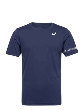 Court M Ss Tee T-shirt Navy Asics