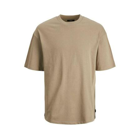 Jack & Jones, T-Shirts Beige, Heren, Maat:L