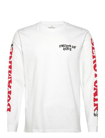 Edwin Fruits Of Love T-Shirt Ls - White - L