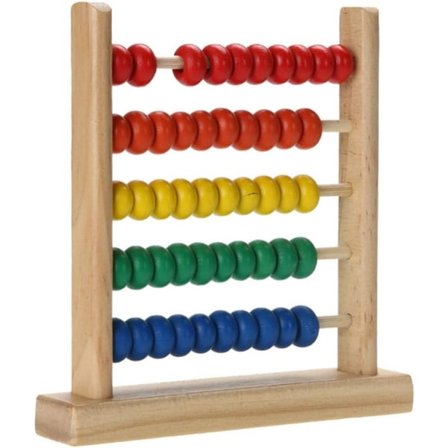 Abacus Klassisk Treleke, telleperler Matematisk Pedagogisk Teller