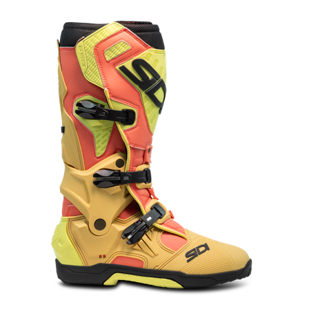 Crosslaarzen Sidi Crossair Goud/Limoengroen 39