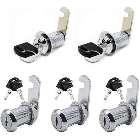 5 stk Postkasse Lås Kam Sikkerhets Skuff Lås 30mm