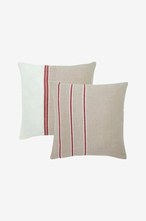 Svanefors - Pudebetræk 2P Caisa - Beige - Pyntepuder & pudebetræk - 45X45 - Fra Homeroom