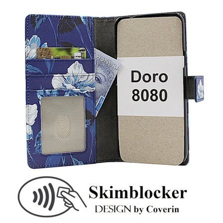 Skimblocker Doro 8080 Plånboksfodral Design