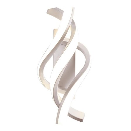 (Hvit) Innendørs LED vegglampe Svart Enkelt design Vegglampe for gang trapp stue soverom