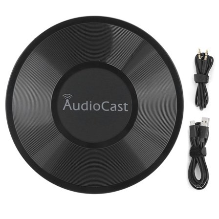 Trådlös Musikstreamer WIFI Musikmottagare Ljudmusik till Högtalarsystem för DLNA-adapter