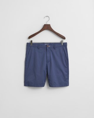 GANT - Lette chinoshorts for tenåringsgutter til herre dusty navy