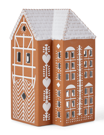 Kähler Pepperkakehus Lyshus H17