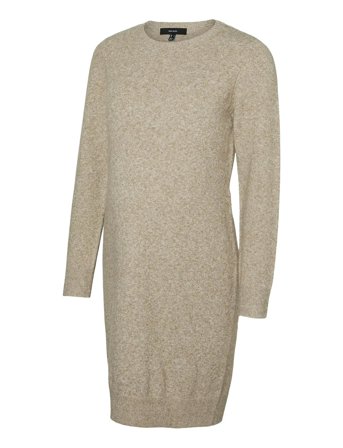Vero Moda Maternity | Vmmdoffy Ls O-Neck Dress Ga Noos | XS