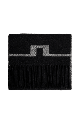 J.Lindeberg Champ Double Sided Scarf Halsdukar & scarves Herr Svart ONESIZE