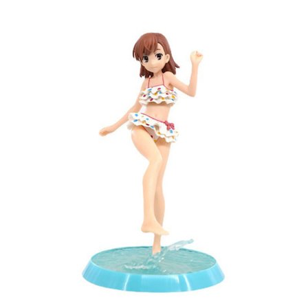 Misaka Mikoto Figur Samleobjekt Levende Udtryk Mikro Dekoration Anime Toaru Kagaku No Railgun Model Legetøj til Pige Db