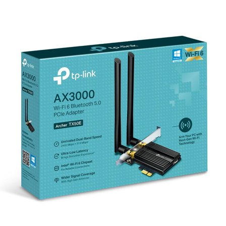 TP-Link Archer TX50E - nettverksadapter - PCIe
