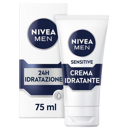 Nivea Men Sensitive Crema Idratante Crema Viso Uomo Lenitiva Per