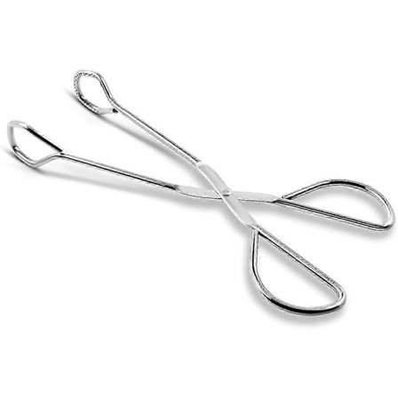 Mad Tang, Kraftige Køkkentænger i Rustfrit Stål til Madlavning, Grill, Serveringssaksetænger - Buffet Tang 23 cm CMJ