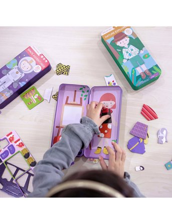 mierEdu Magnetic Hero Box - Infinite Artists - Multi/patterned - ONE SIZE