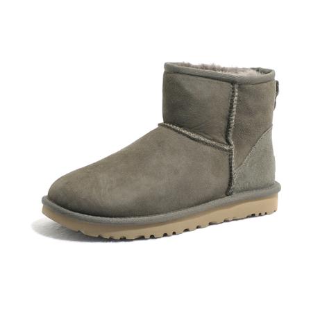 Ugg, Classic Mini II Boots Groen, Dames, Maat:36 EU