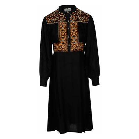 Antik Batik - Klänningar - Svart - Dam - Storlek: M, Dam, Storlek: M