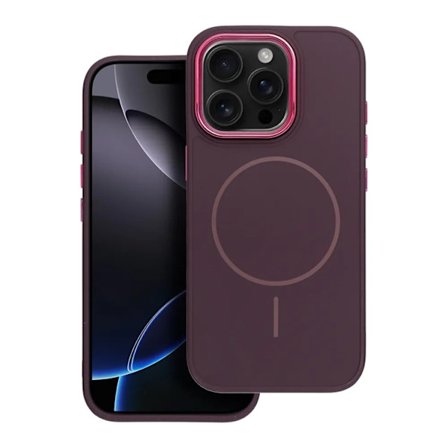 Telefontaske til iPhone 13 Pro Magsafe Frame - Lilla