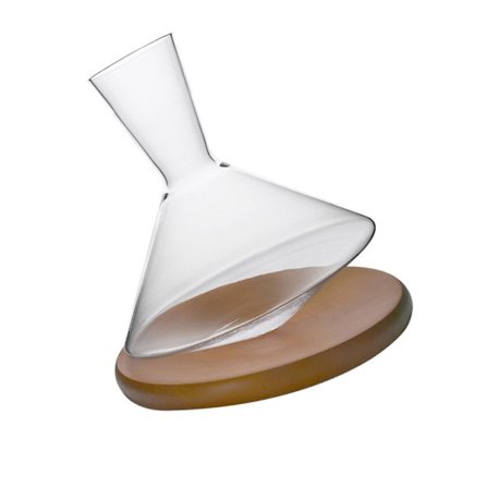 Gyro-dekanteri puinen tuki, pyörivä viinilaski