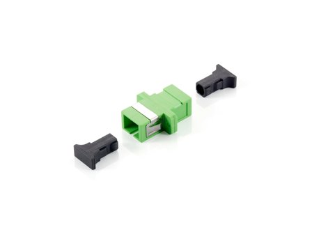 Equip Sc Apc Coupler, Single-Mode
