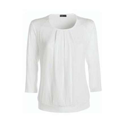 Frank Walder Long sleeve top , Wit , Dames , Maat: M