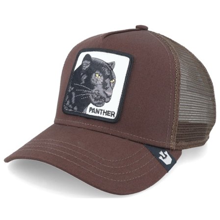 Goorin Bros. - Brun trucker Caps - The Panther Chocolate Brown Trucker @ Hatstore