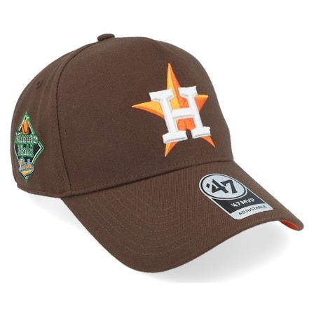 47 Brand - MLB Brun adjustable Caps - Hatstore Exclusive x Houston Astros Mvp Dt Brown A-Frame Adjustable @ Hatstore