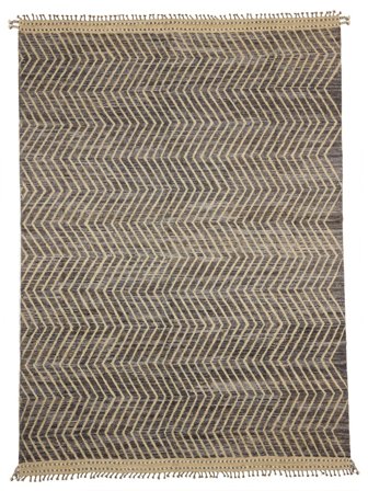 Berber Style Tæppe Håndknyttet 359X453 Brun/Orange Afghanistan