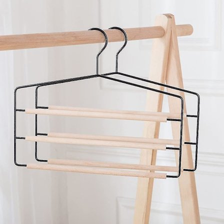 3 stk. Buksestativer Pladsbesparende Multi-lags Buksestativ