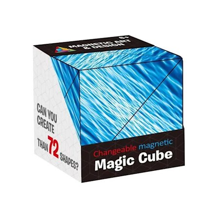 Magnetisk Magisk Kub Variabel Anti-Stress Julgåva Roliga Leksaker för Barn