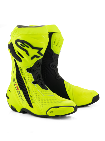 MC-Støvler Alpinestars Supertech R Gul/Sort 48