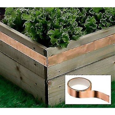 Kobbertape mot snegler - 10 mm bred - 20 m rull (FMY)