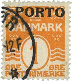 Danmark - AFA PO1 - Stemplet