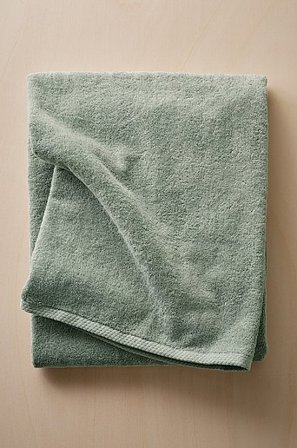 Jotex - Bad Handdoek 100x150 Cm Grijs Groen Grijs groen - DARCY - Koop Badlakens bij Jotex