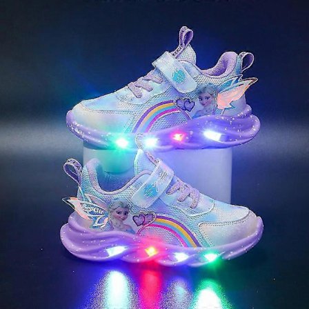 Børns LED Lysende Sko Sneakers Blinkende Børn Piger Lysende Sneakers
