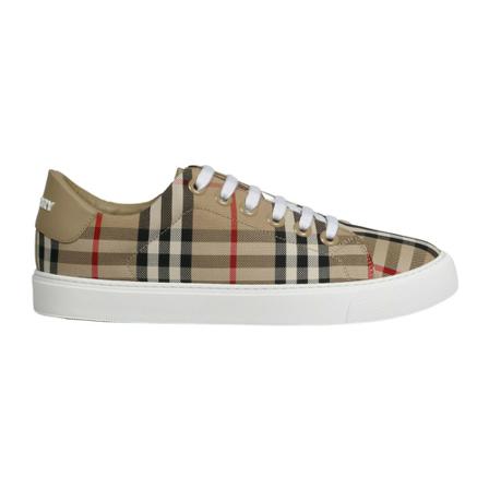 Burberry Newalbridge Sneakers , Beige , Dames , Maat: 37 EU
