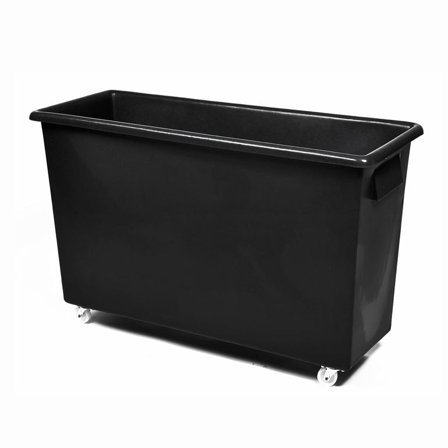 Bottle skips, 620x970x380 mm, 165 L, black