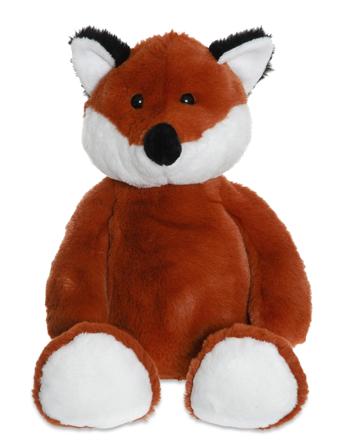 The Fox Berta Big Orange Teddykompaniet