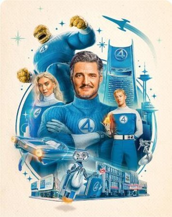 Fantastici 4 (I) - Gli Inizi (Steelbook) (4K Ultra Hd + Blu-Ray Hd)